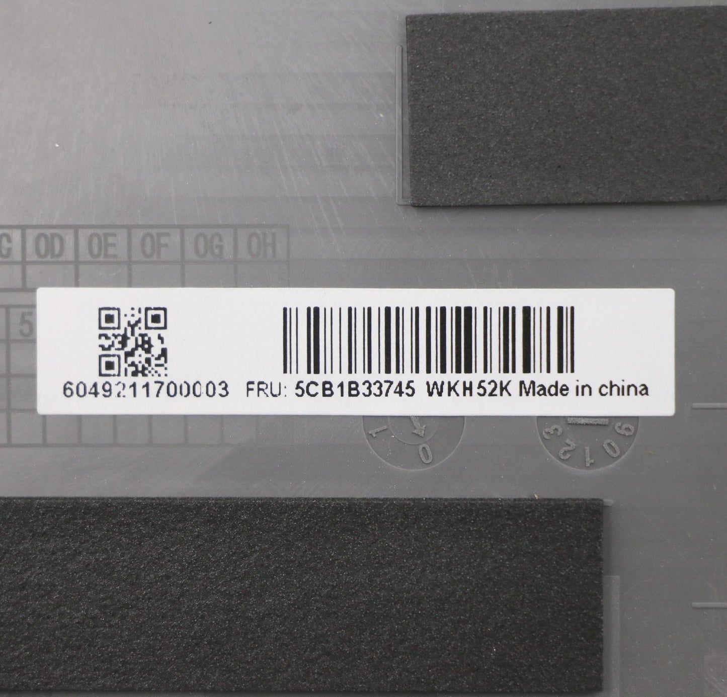 Lenovo Cover Upper Case Asm_Kor C 20V - 5CB1B33745