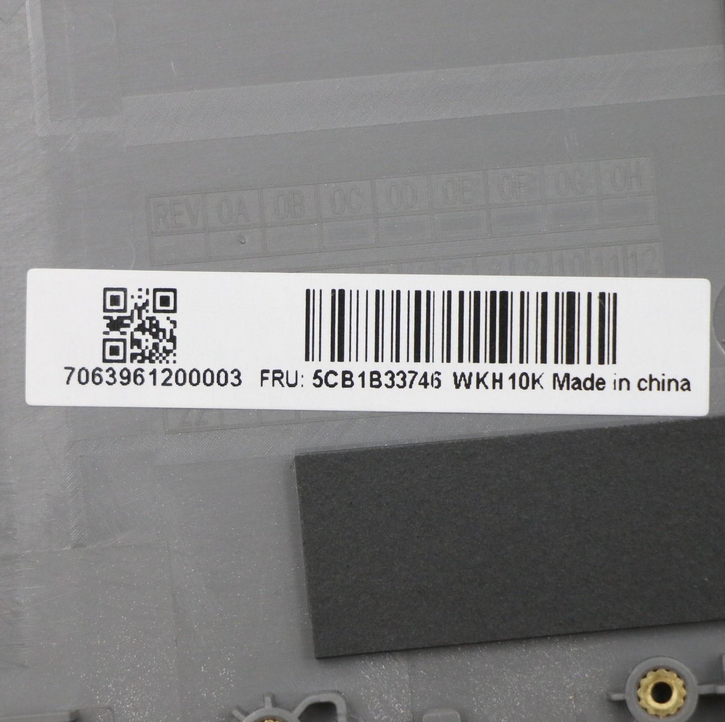Lenovo Cover Upper Case Asm_Tc C 20Vd - 5CB1B33746