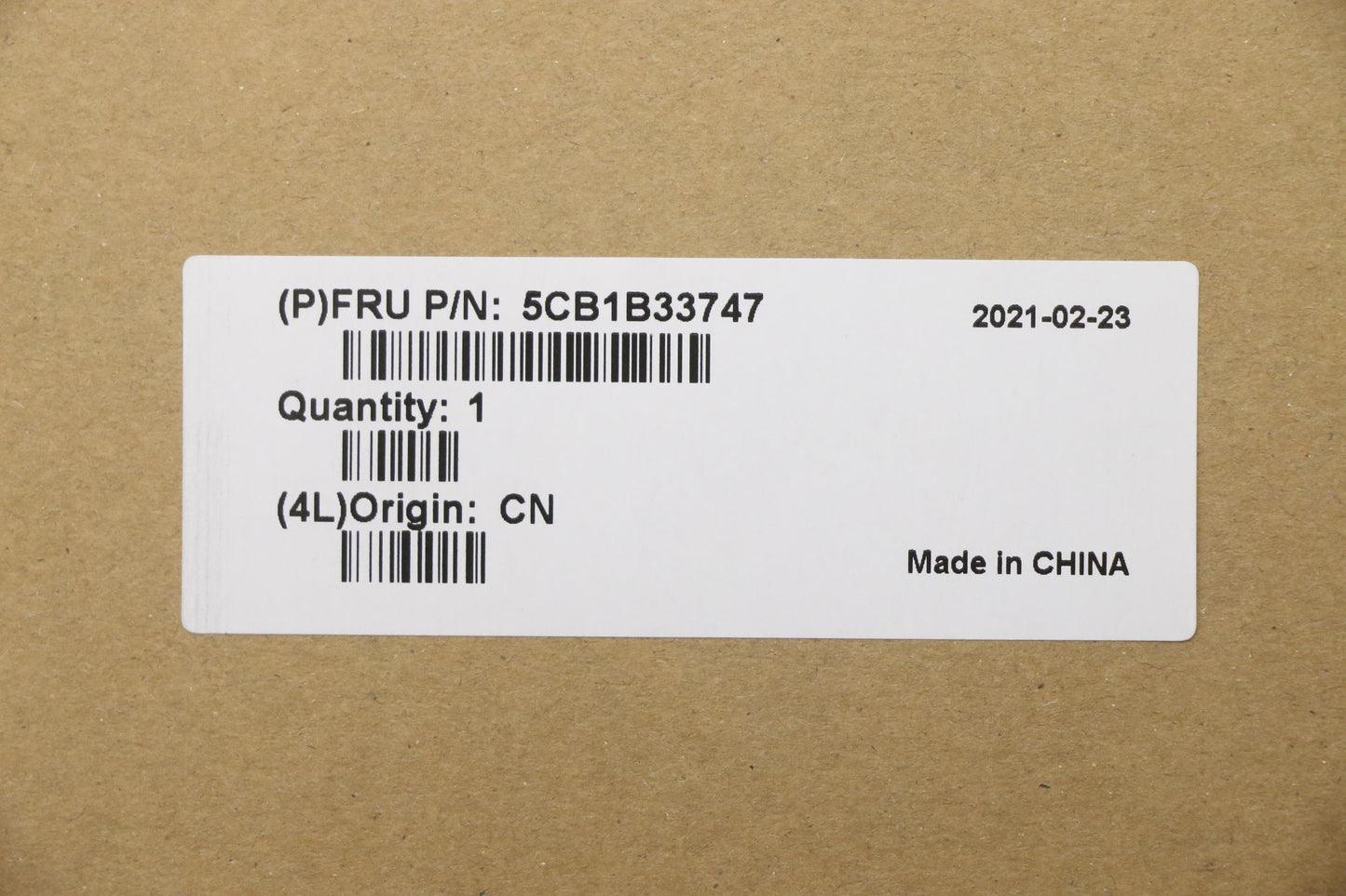Lenovo Cover Upper Case Asm_Rus C 20V - 5CB1B33747