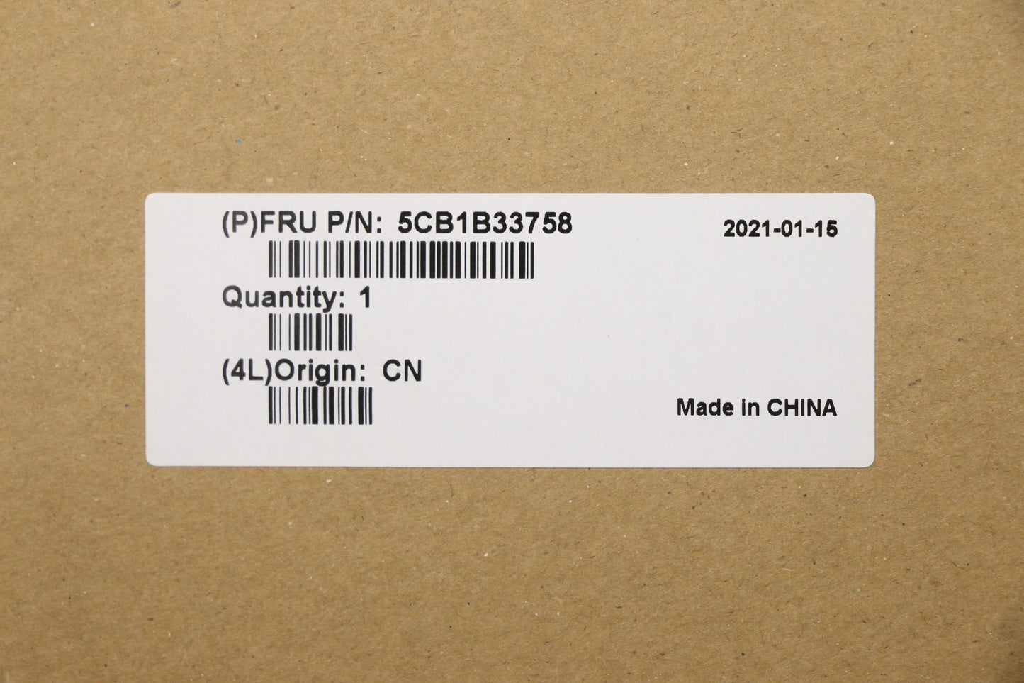 Lenovo Cover Uppercase Asm_Fra/Eng C2 - 5CB1B33758