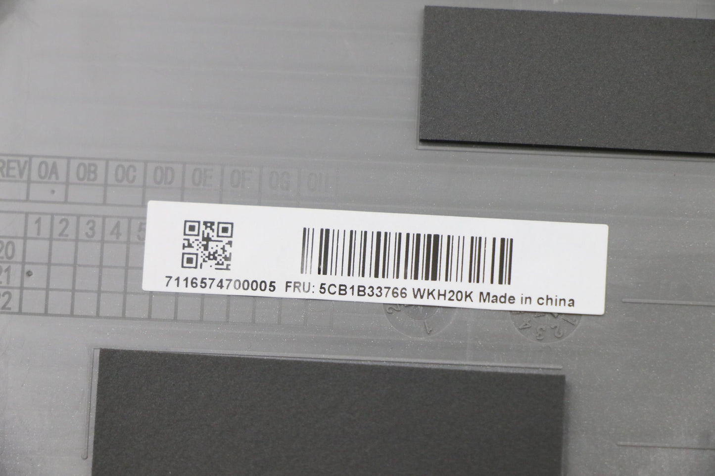 Lenovo Cover Upper Case Asm_Slv C 20V - 5CB1B33766