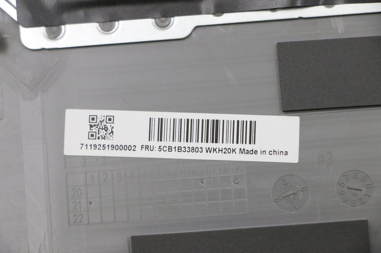 Lenovo Cover Uppercase Asm_Cze/Slk C2 - 5CB1B33803