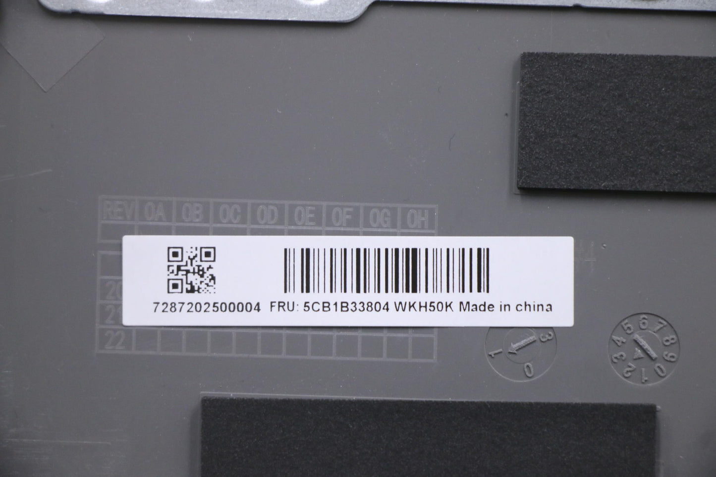 Lenovo Cover Uppercase Asm_Fra/Ara C2 - 5CB1B33804