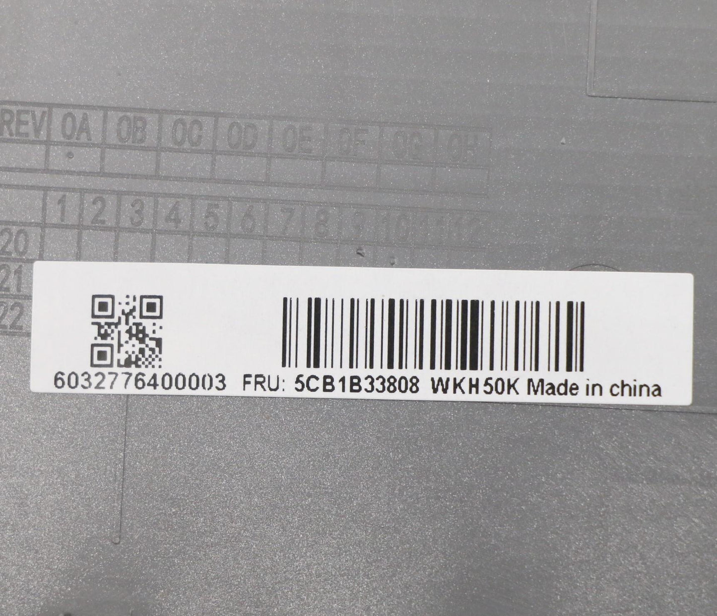 Lenovo Cover Upper Case Asm_Eng C 20V - 5CB1B33808