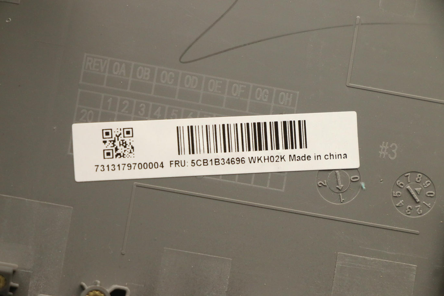 Lenovo Cover Upper Case Asm_Hbw C 20V - 5CB1B34696