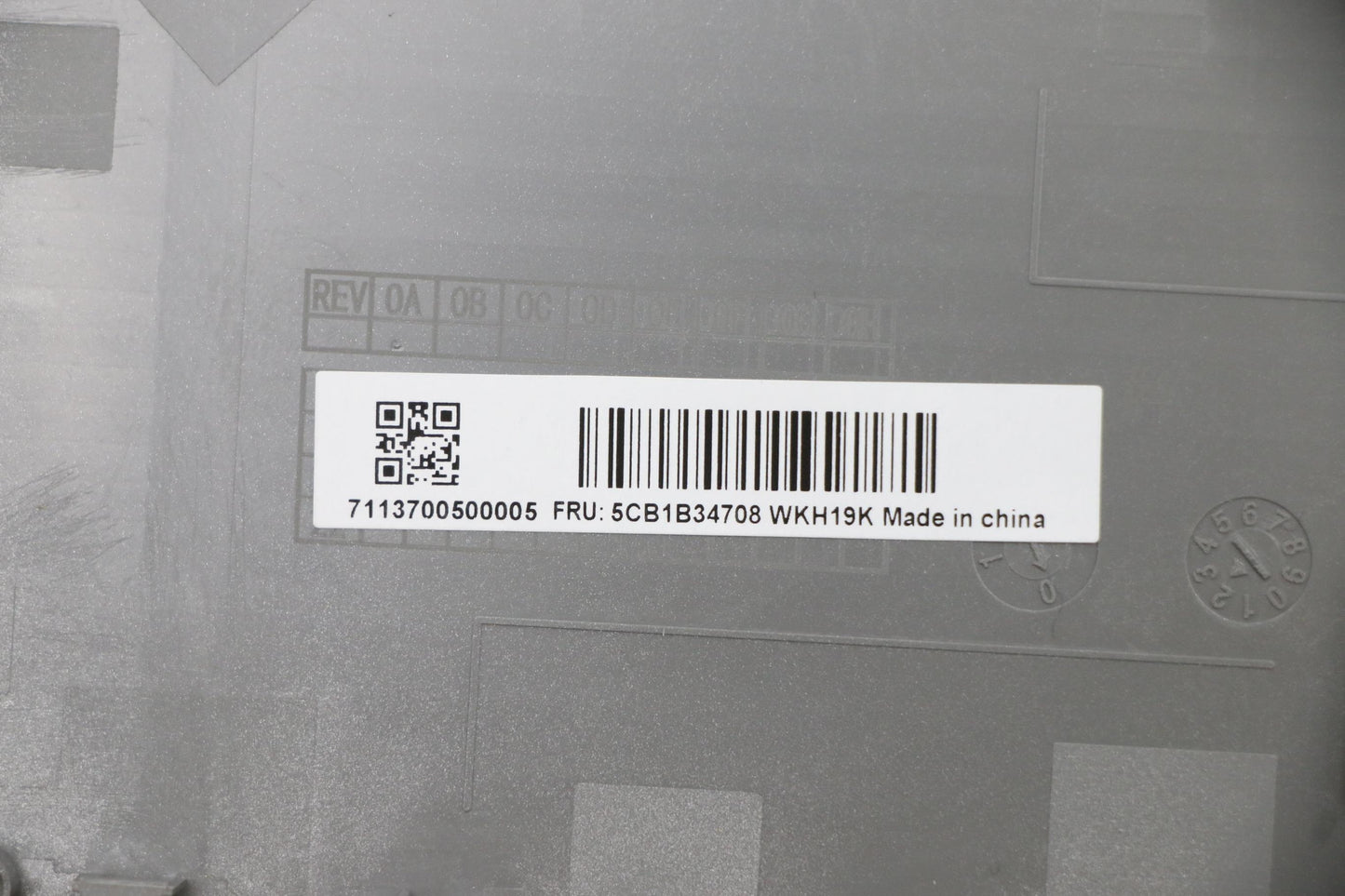 Lenovo Cover Upper Case Asm_Ger C 20V - 5CB1B34708