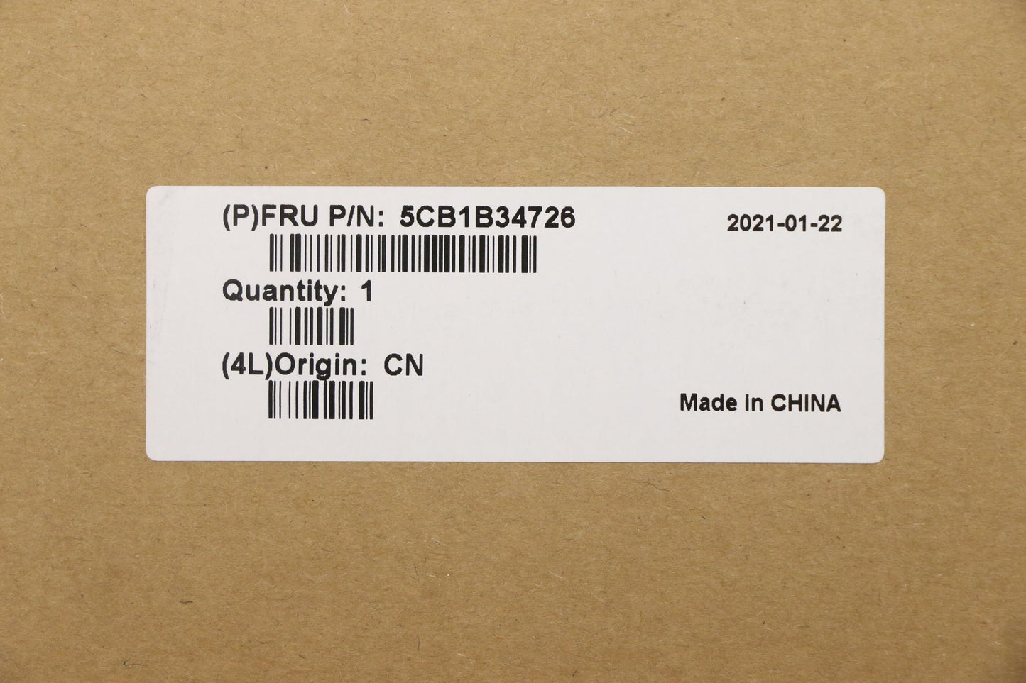 Lenovo Cover Upper Case Asm_Ara C 20V - 5CB1B34726