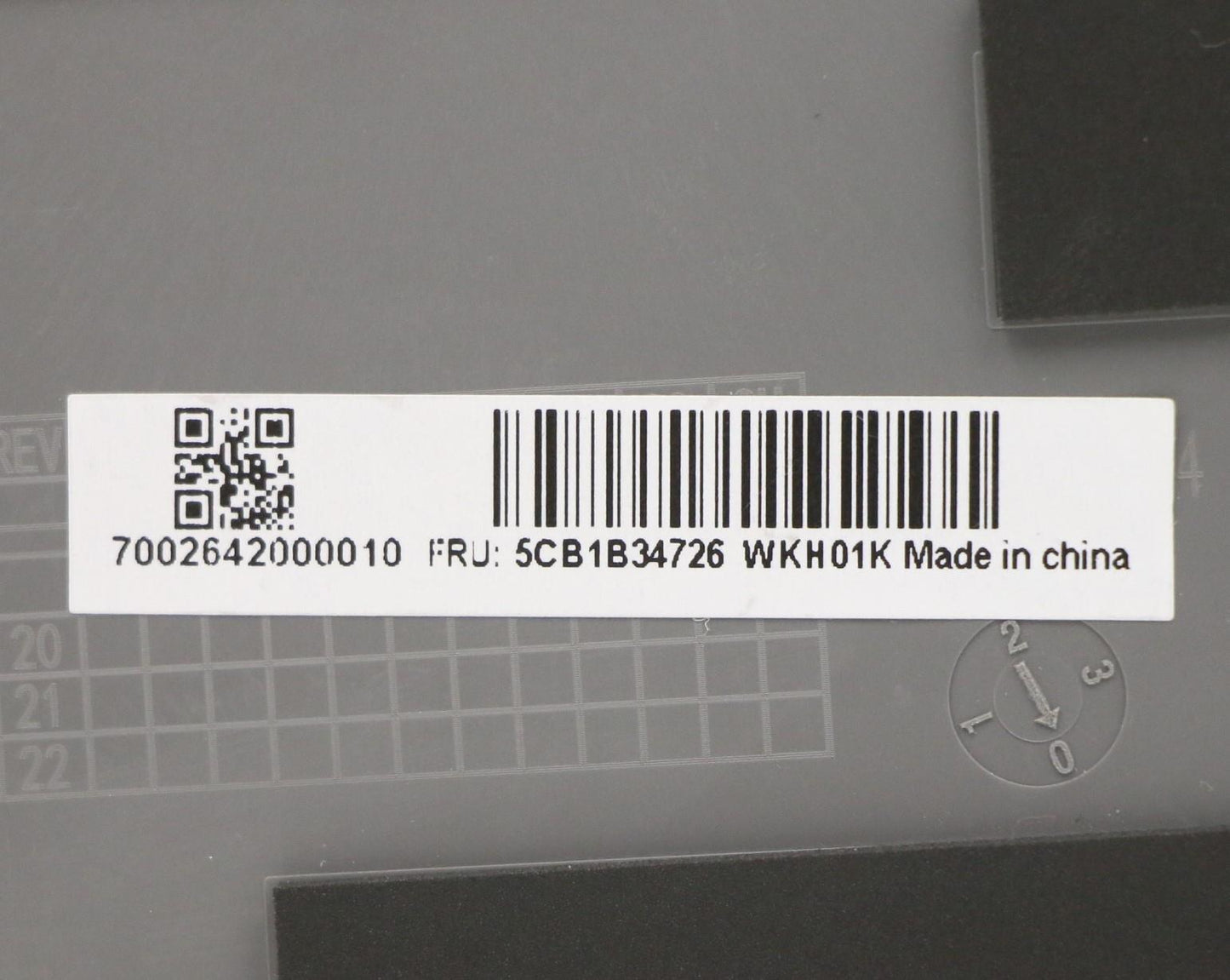 Lenovo Cover Upper Case Asm_Ara C 20V - 5CB1B34726