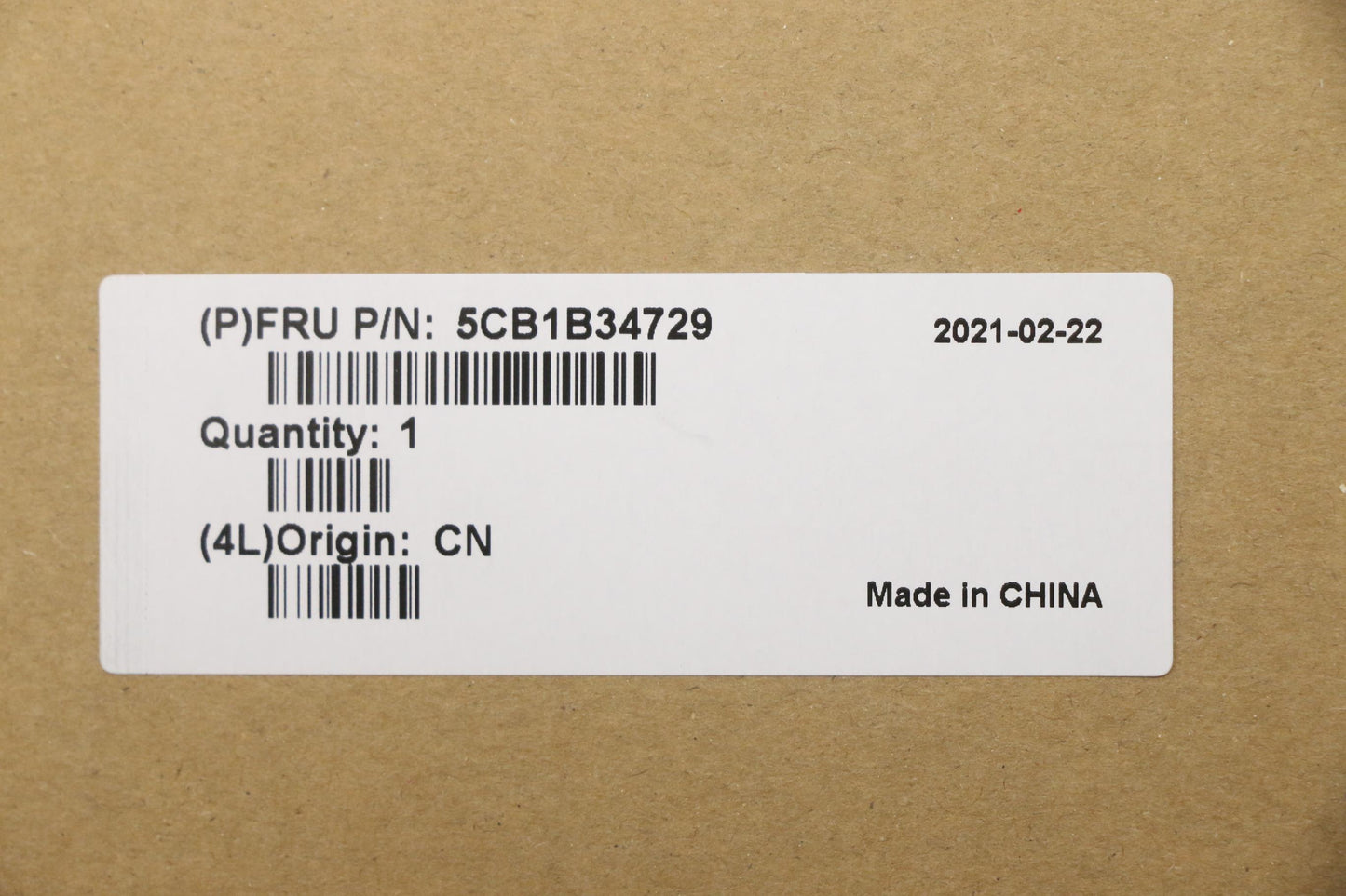 Lenovo Cover Upper Case Asm_Hin C 20V - 5CB1B34729