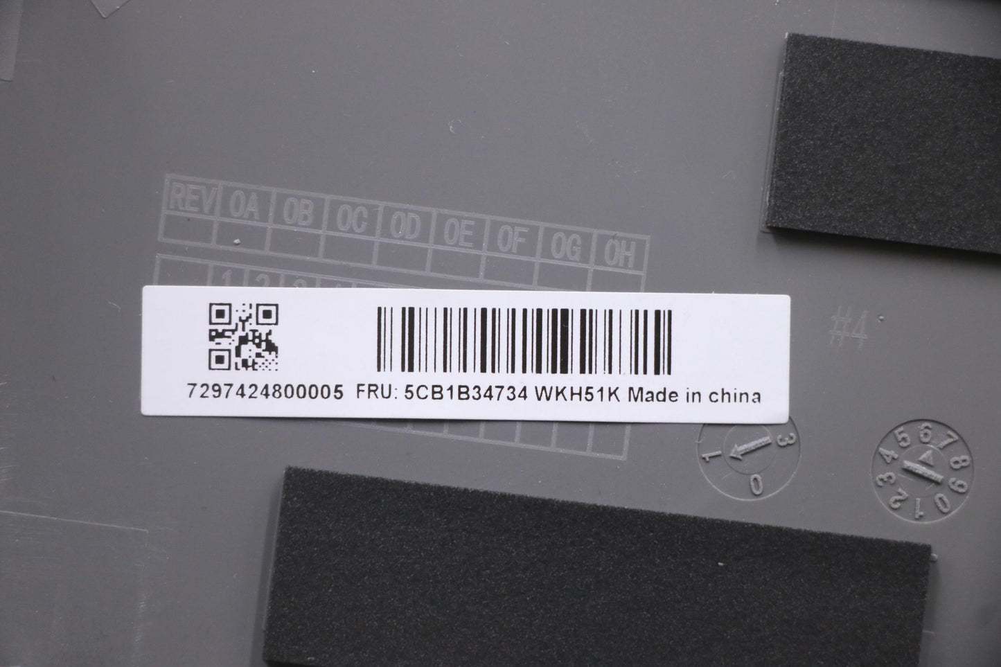 Lenovo Cover Upper Case Asm_Por C 20V - 5CB1B34734