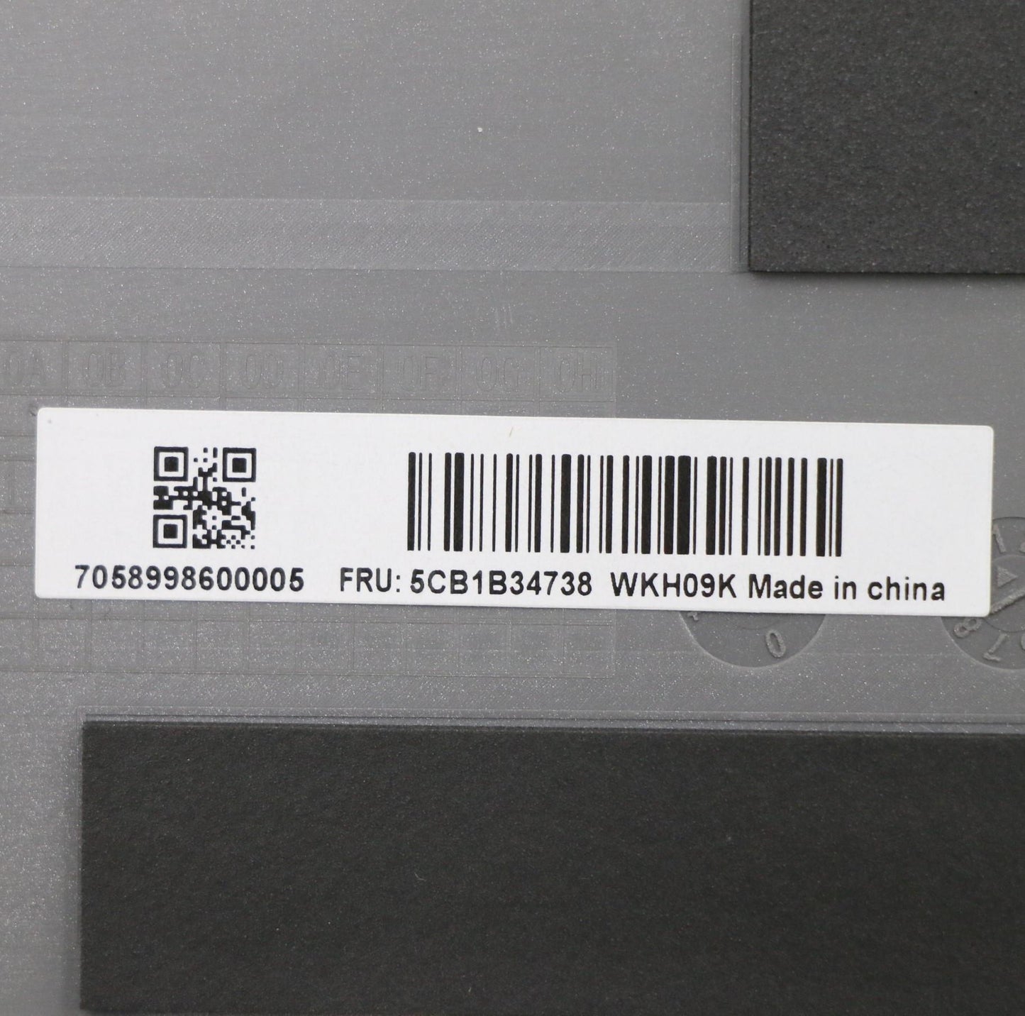 Lenovo Cover Upper Case Asm_Fra C 20V - 5CB1B34738
