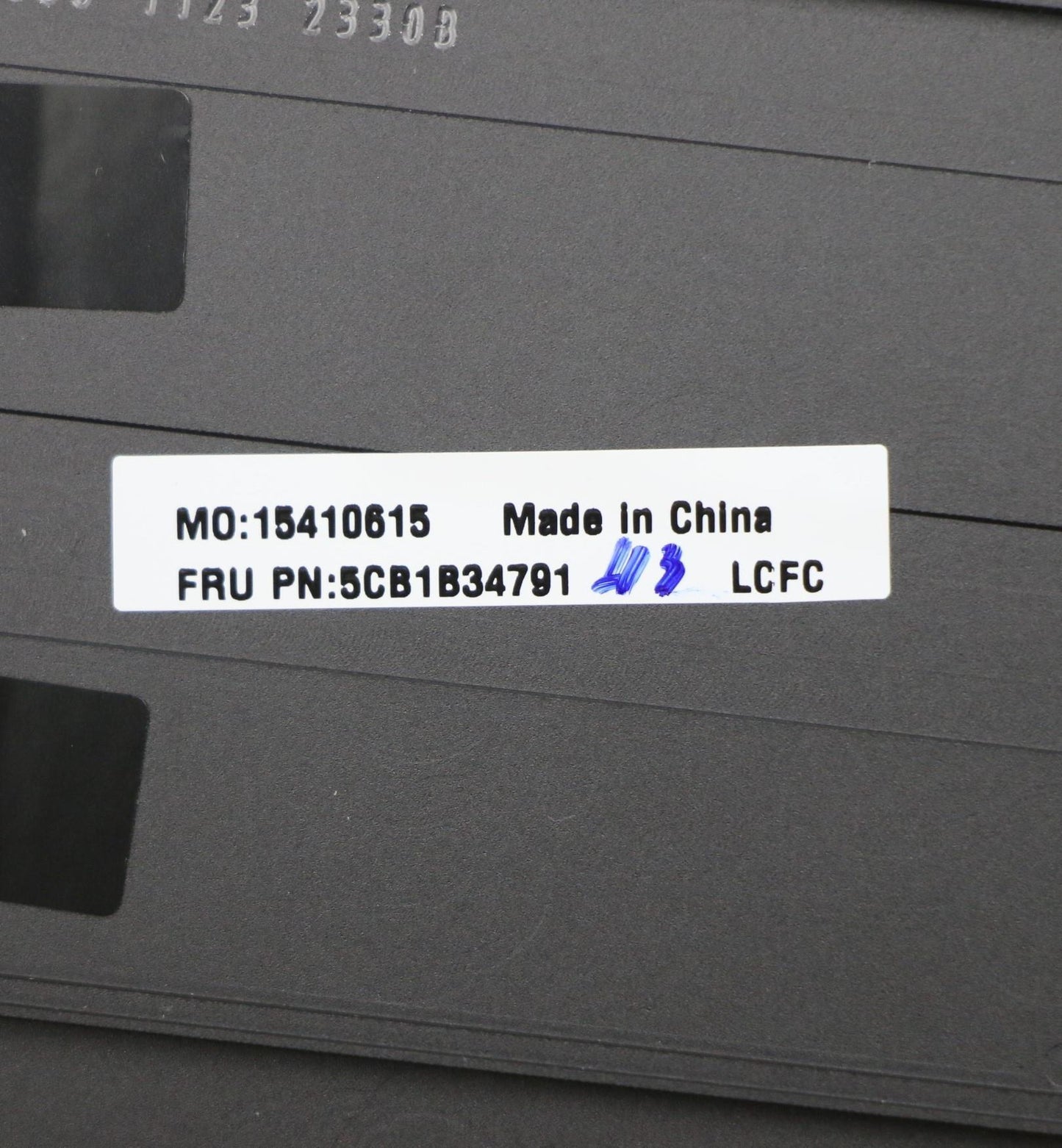 Lenovo Cover Upper Case Asm_Fra/Eng L - 5CB1B34791