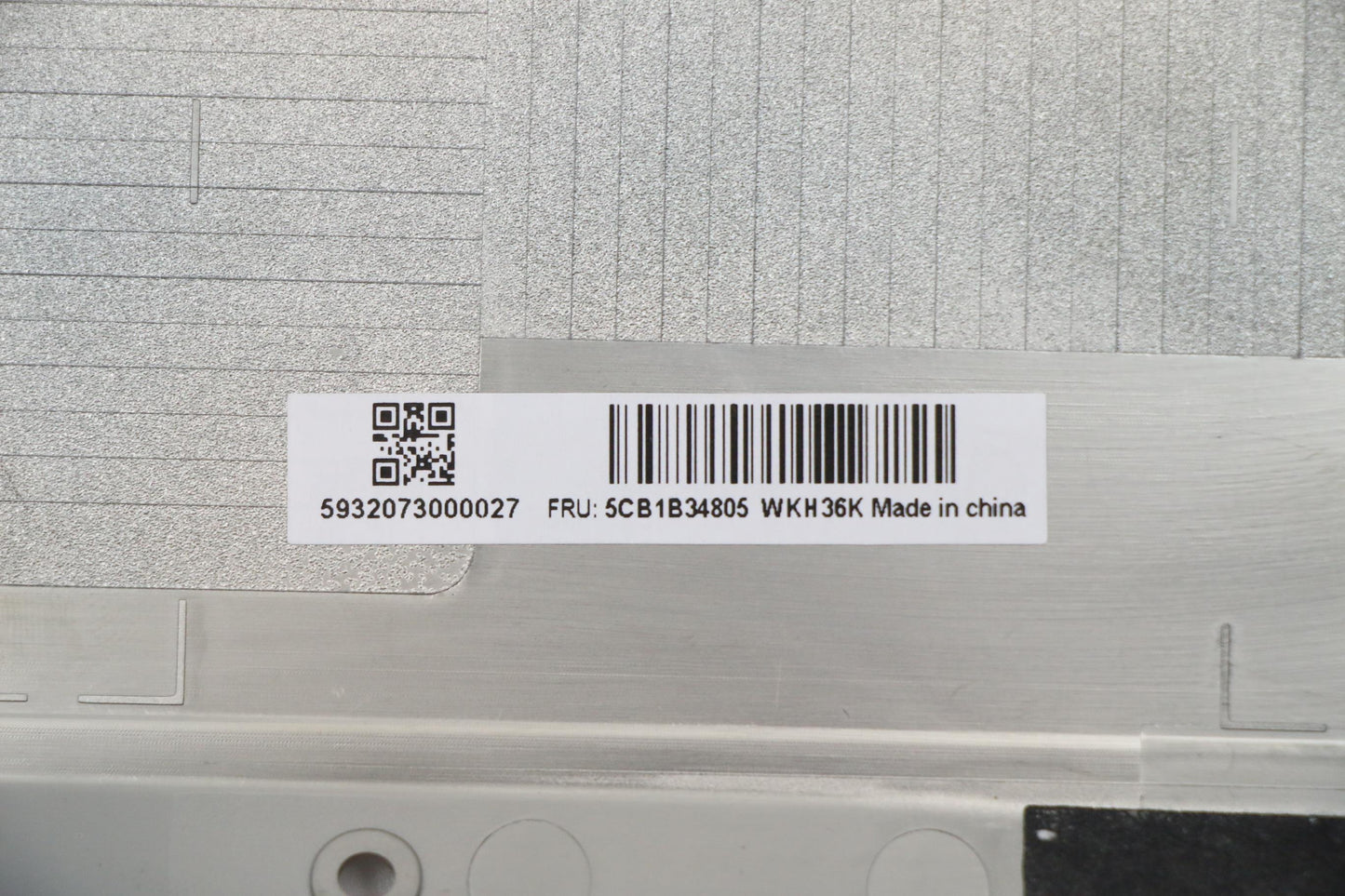 Lenovo Lower Case Cover, Magnesium - 5CB1B34805