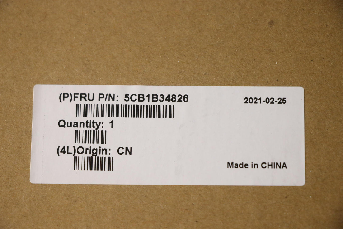 Lenovo Cover Uppercaseasm_Fra/Eng C20 - 5CB1B34826