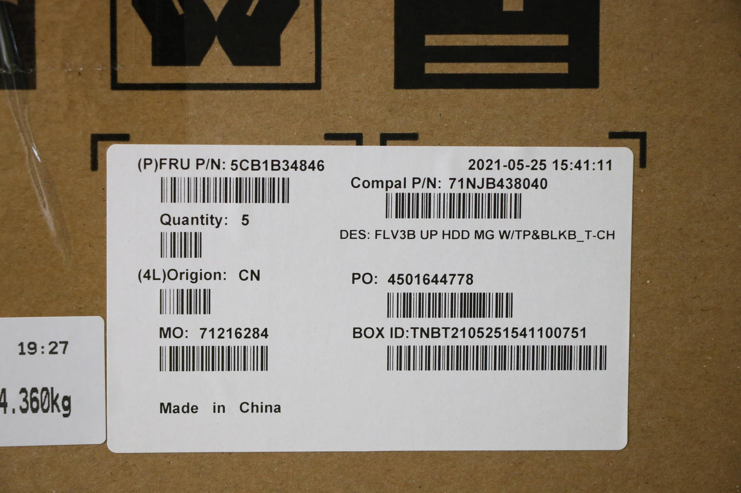 Lenovo Cover Uppercaseasm_Tc C20Vg Hd - 5CB1B34846