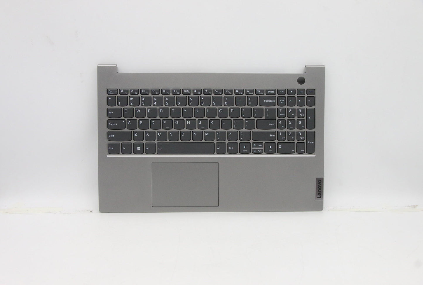 Lenovo US Keyboard with Mineral Grey C-Cover, Backlight - 5CB1B34873