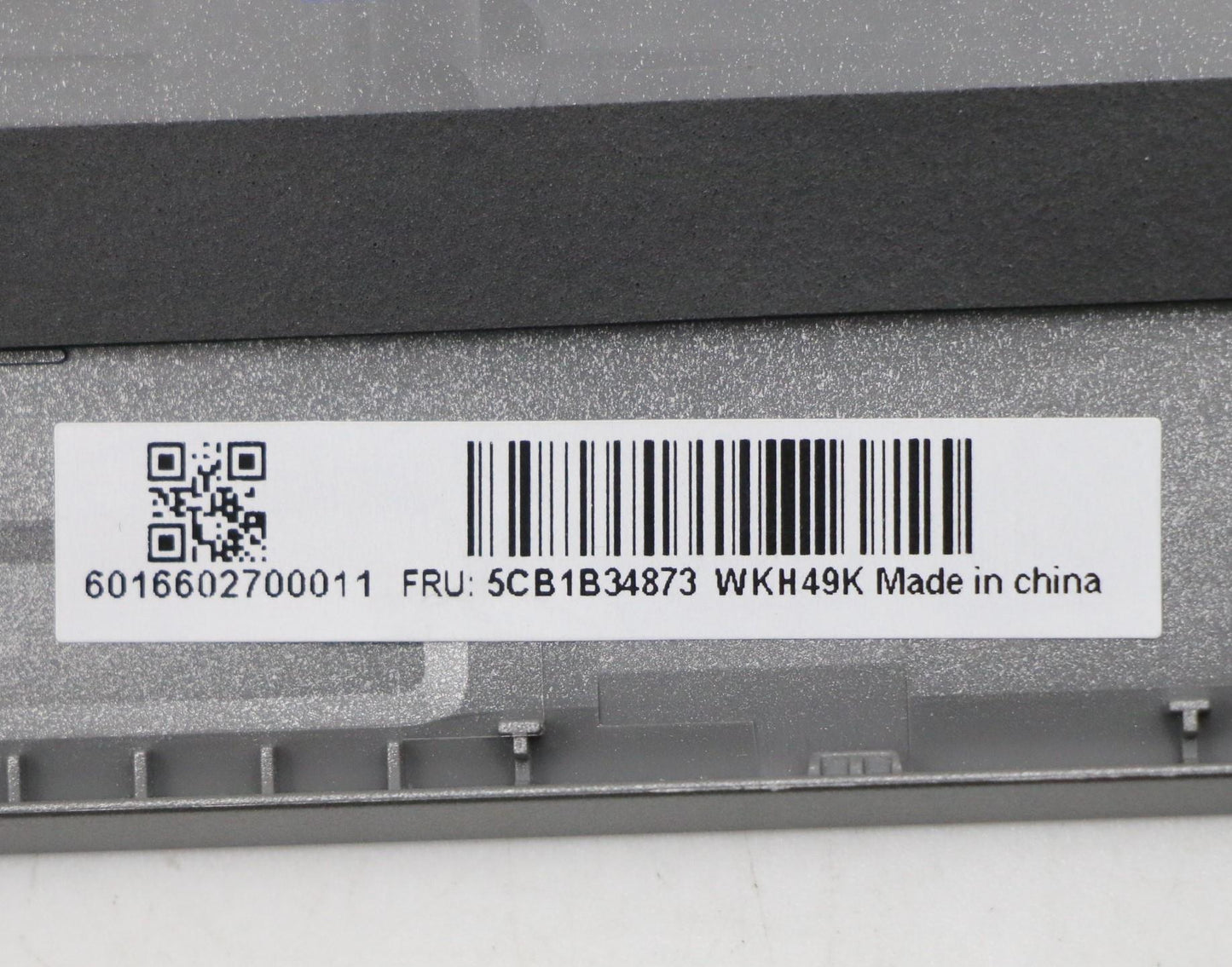 Lenovo US Keyboard with Mineral Grey C-Cover, Backlight - 5CB1B34873