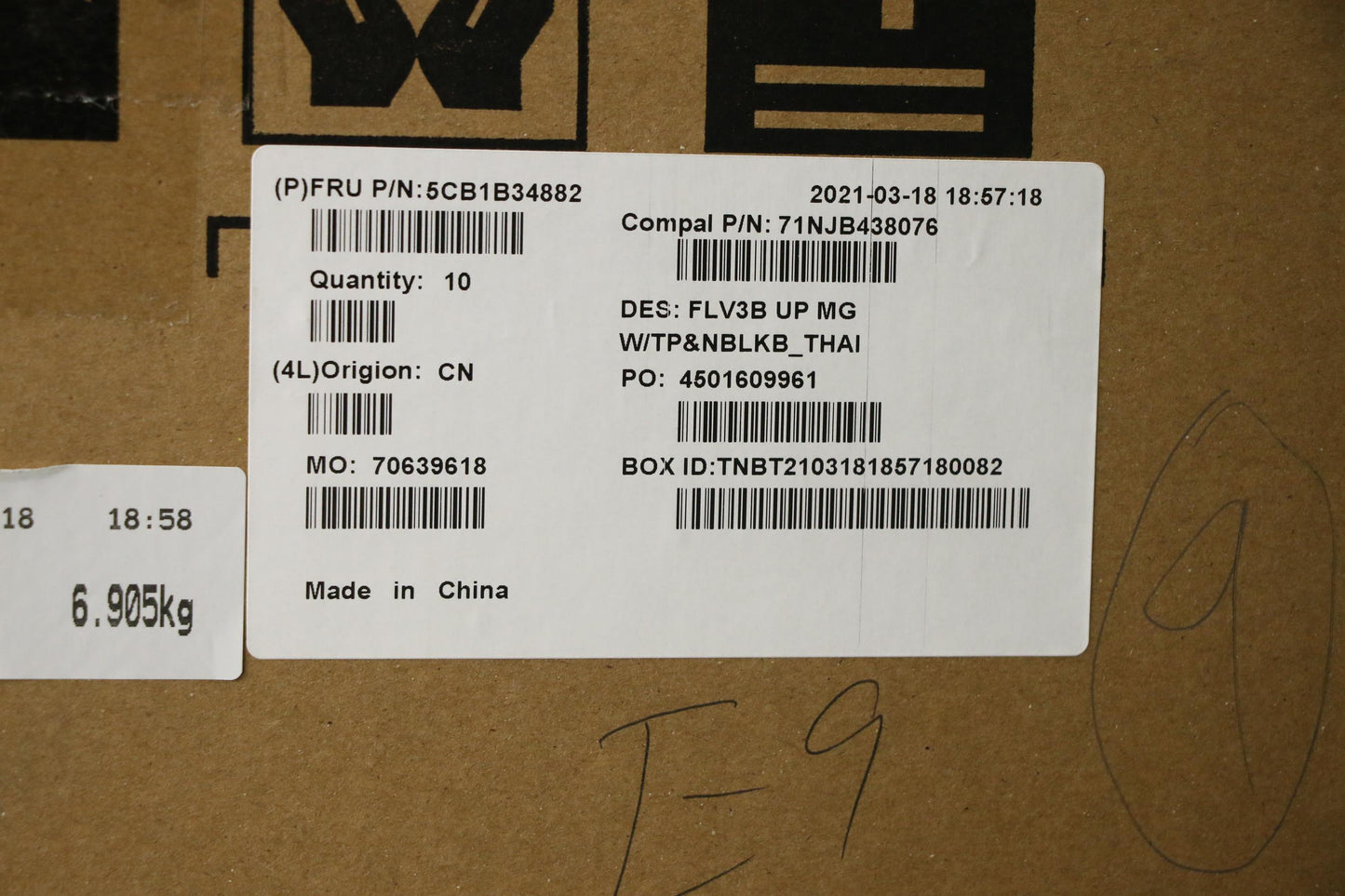 Lenovo Cover Uppercaseasm_Thai C20Vg - 5CB1B34882