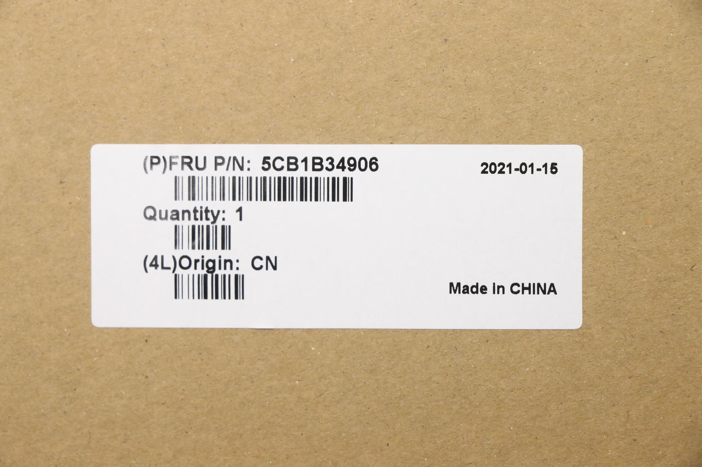 Lenovo Cover Uppercaseasm_Eng C20Vg H - 5CB1B34906