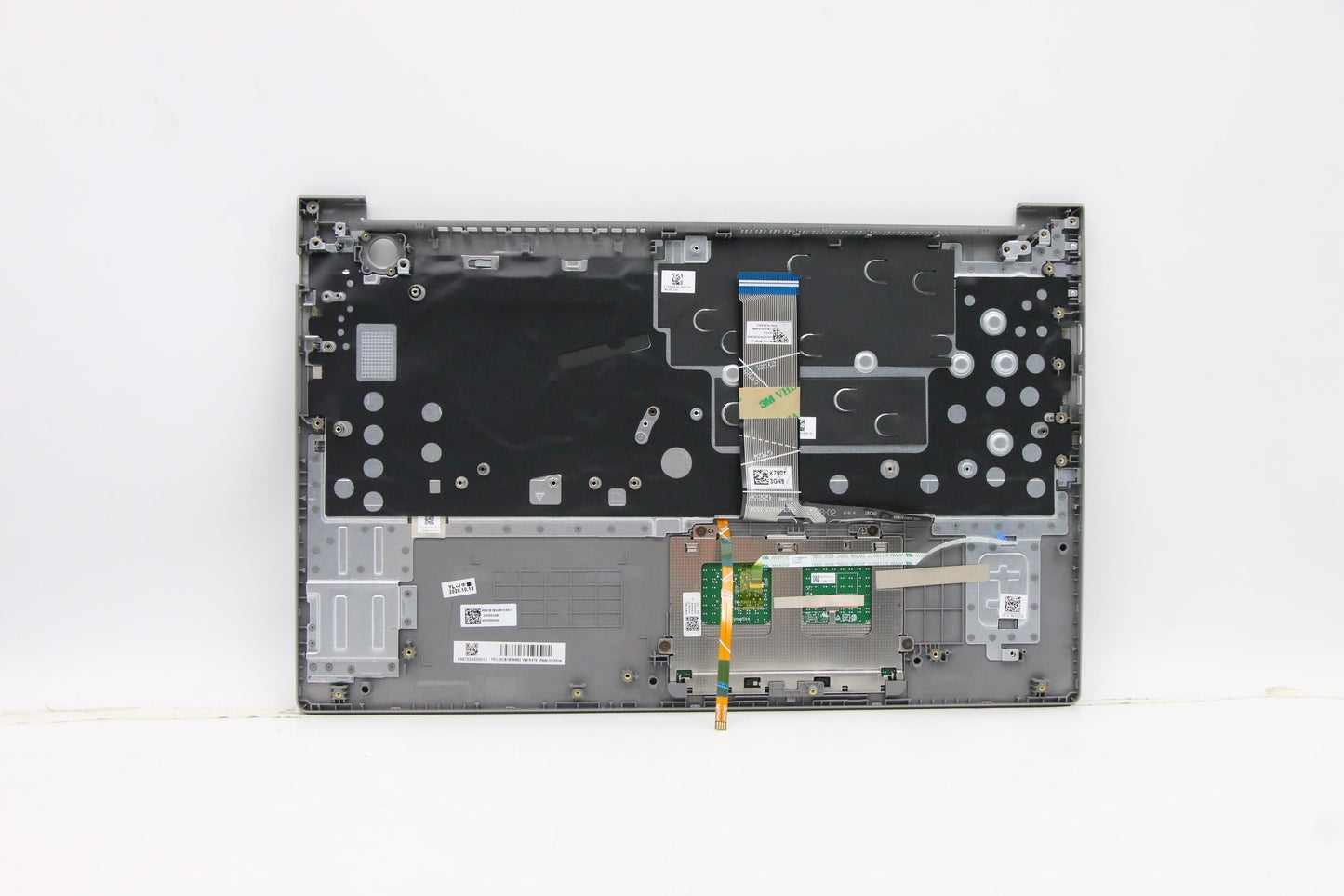 Lenovo - C-Cover with Keyboard, USA English Layout, Mineral Grey, Backlit - 5CB1B34982