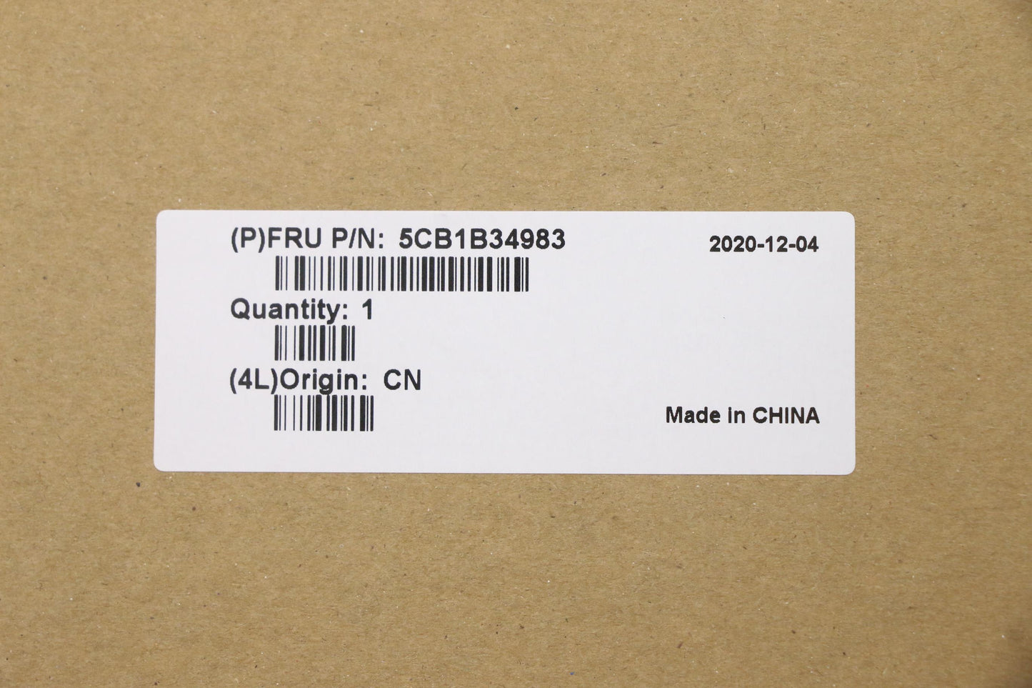 Lenovo Cover Uppercaseasm_Eng C20Ve H - 5CB1B34983