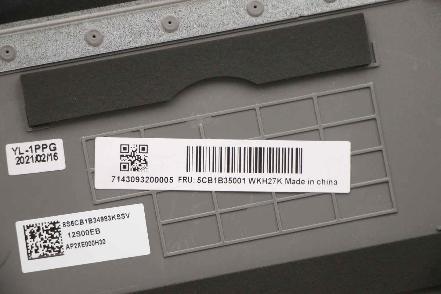 Lenovo Cover Uppercaseasm_Spa C20Ve H - 5CB1B35001