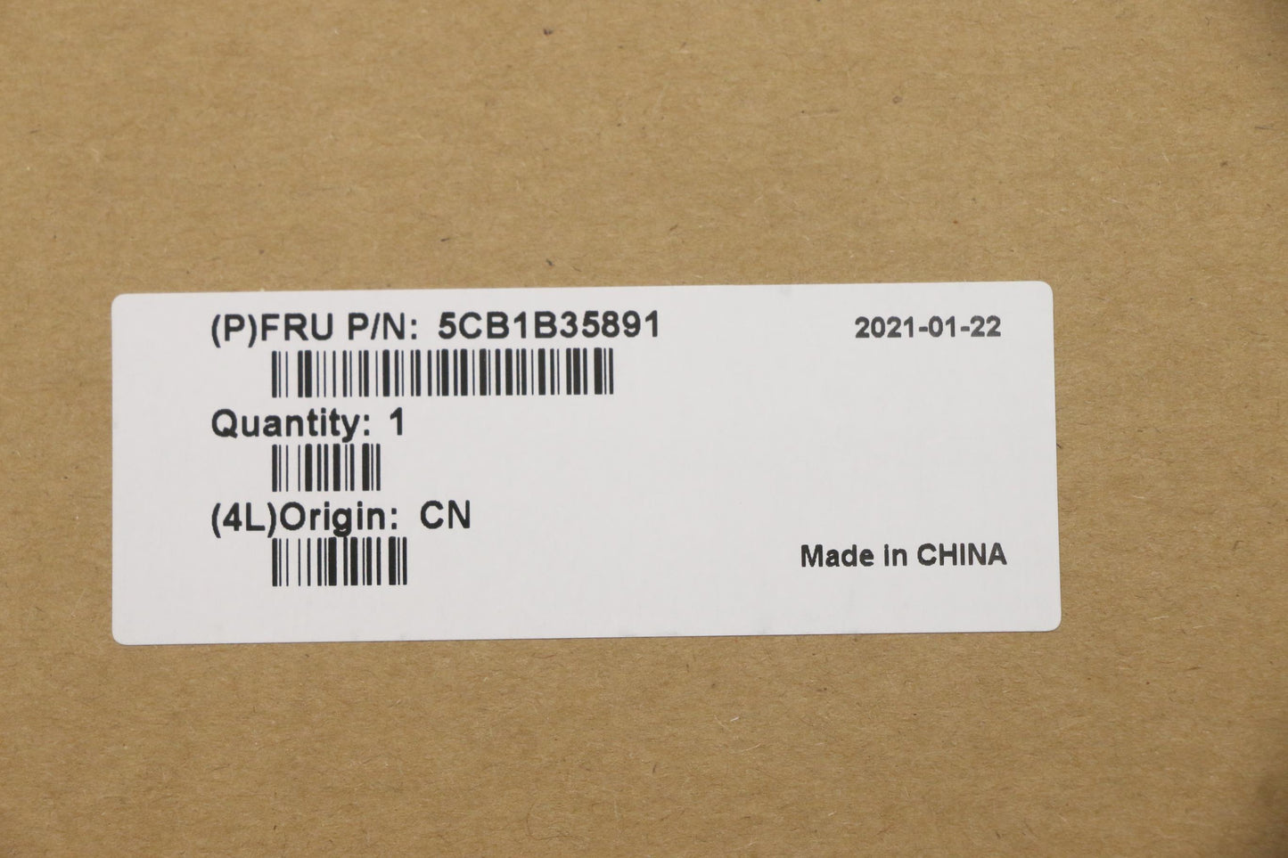 Lenovo Cover Uppercaseasm_Fra C20Ve H - 5CB1B35891