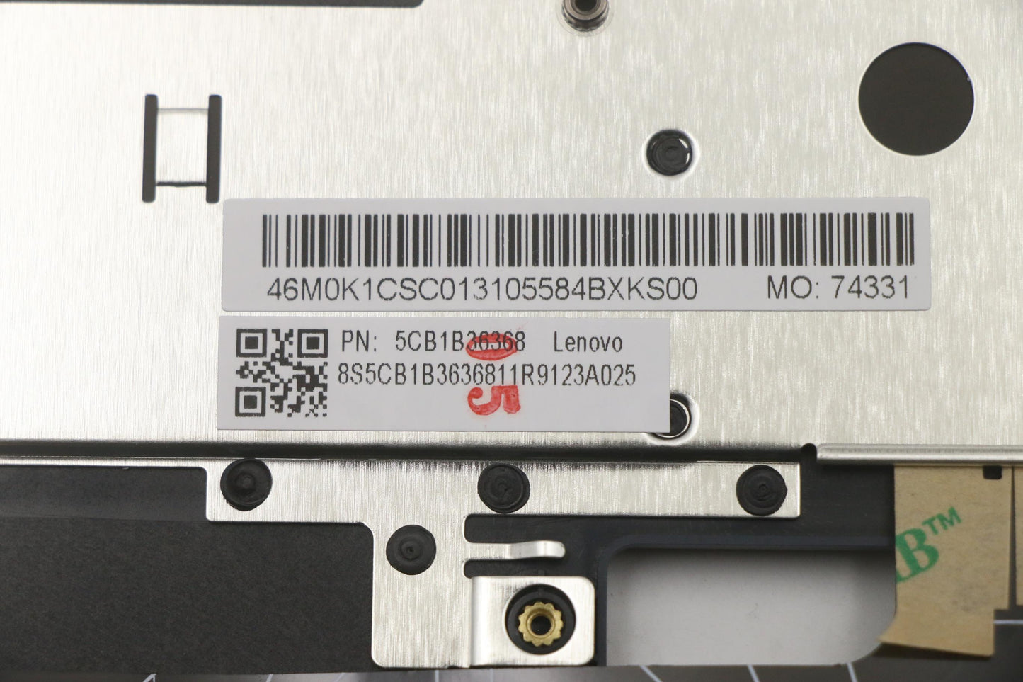 Lenovo Cover Upper Case Asm_Uke W 82H - 5CB1B36368