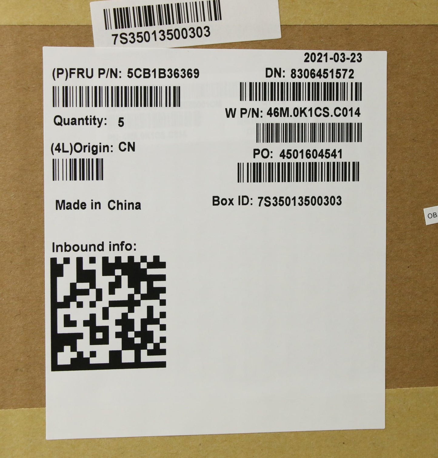 Lenovo Cover Upper Case Asm_Ita W 82H - 5CB1B36369