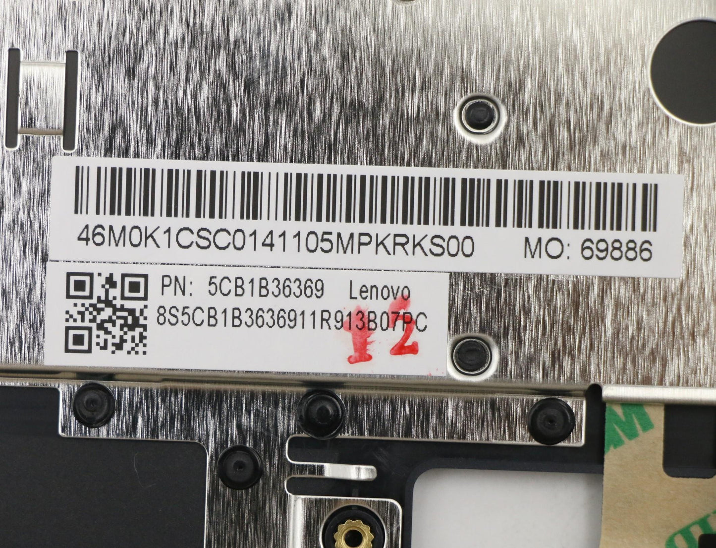 Lenovo Cover Upper Case Asm_Ita W 82H - 5CB1B36369