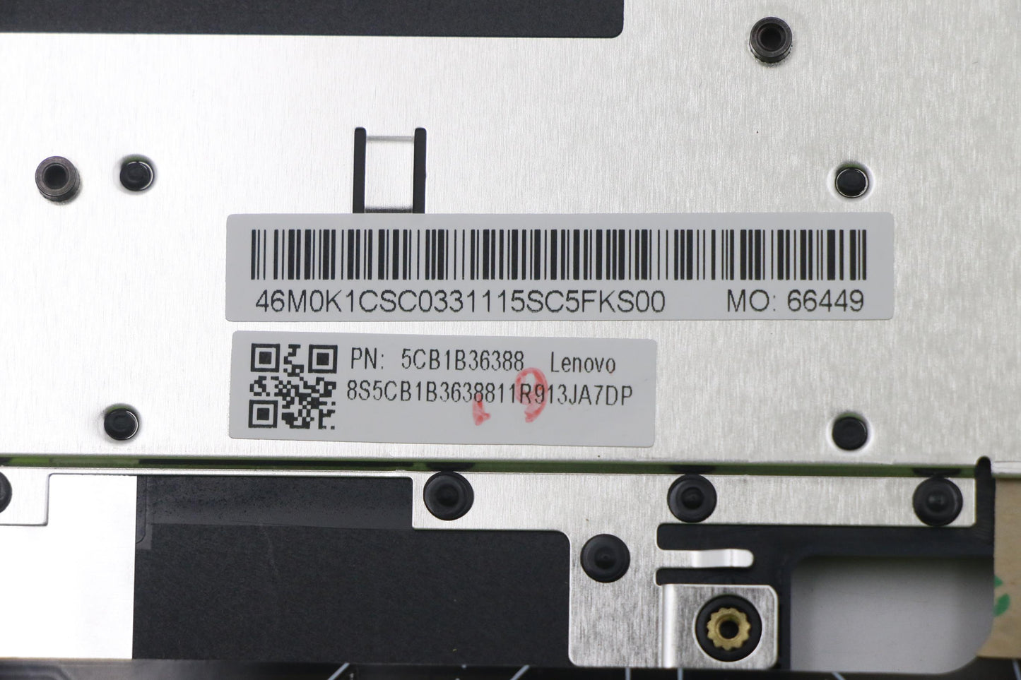Lenovo Cover Upper Case Asm_Bel W 82H - 5CB1B36388
