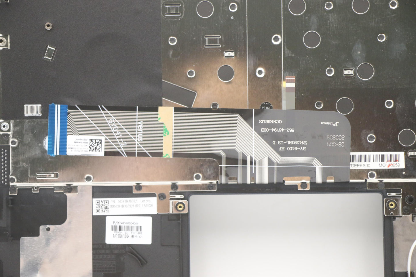 Lenovo Cover Upper Case Asm_Euro Eng - 5CB1B36392