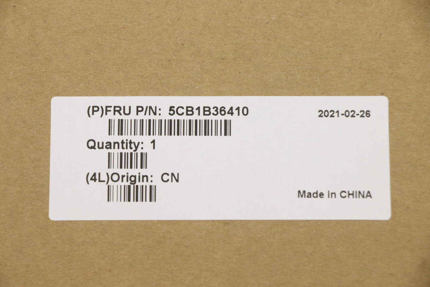 Lenovo Cover Upper Case Asm_Fra W 82H - 5CB1B36410