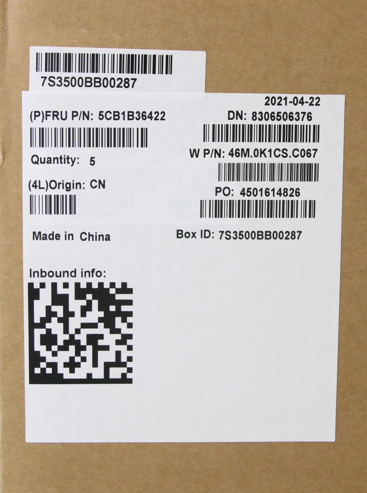 Lenovo Cover Upper Case Asm_Sws W 82H - 5CB1B36422