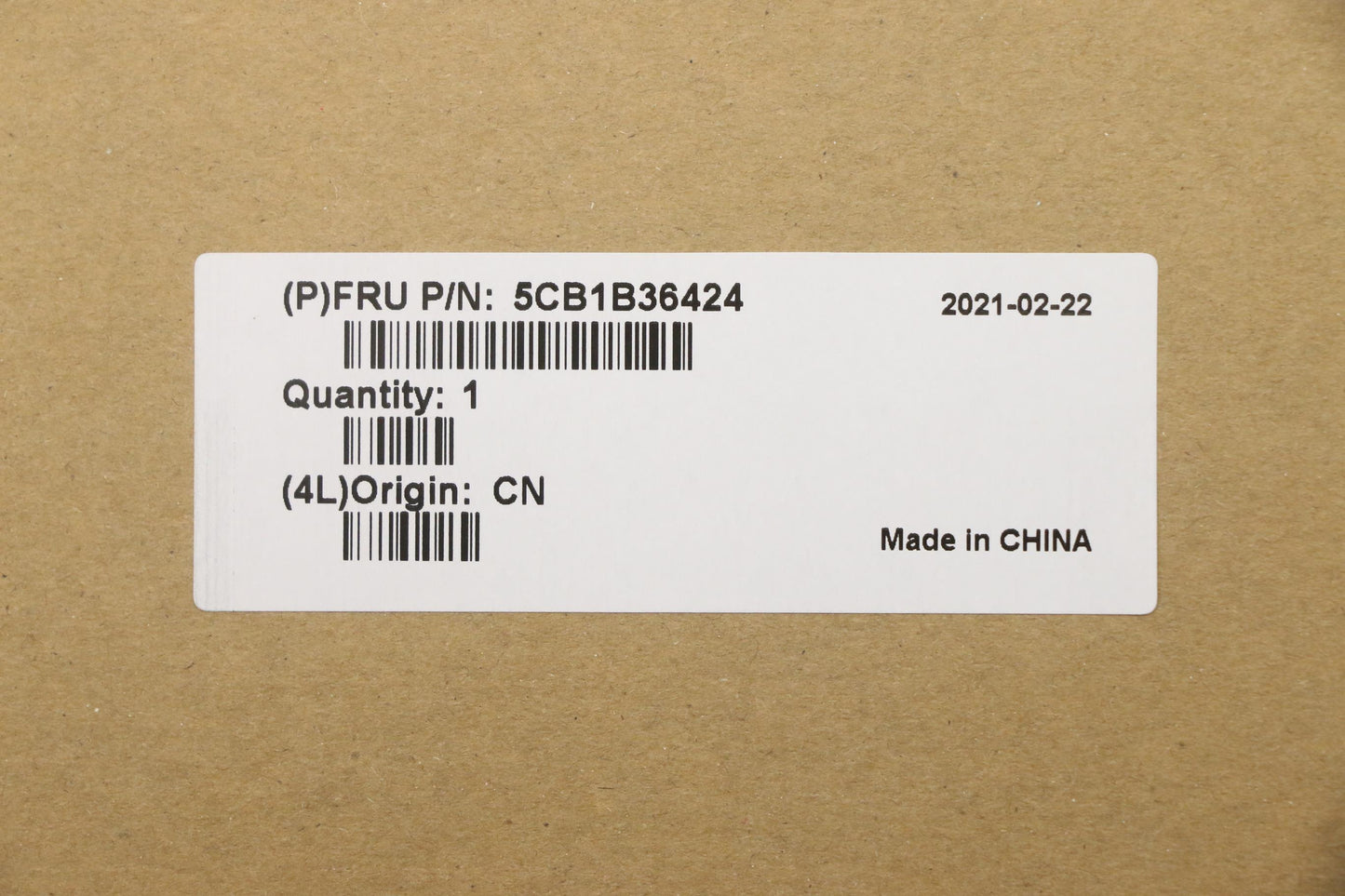 Lenovo Cover Upper Case Asm_Cze/Slk W - 5CB1B36424
