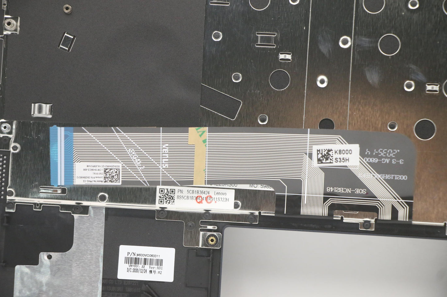 Lenovo Cover Upper Case Asm_Cze/Slk W - 5CB1B36424