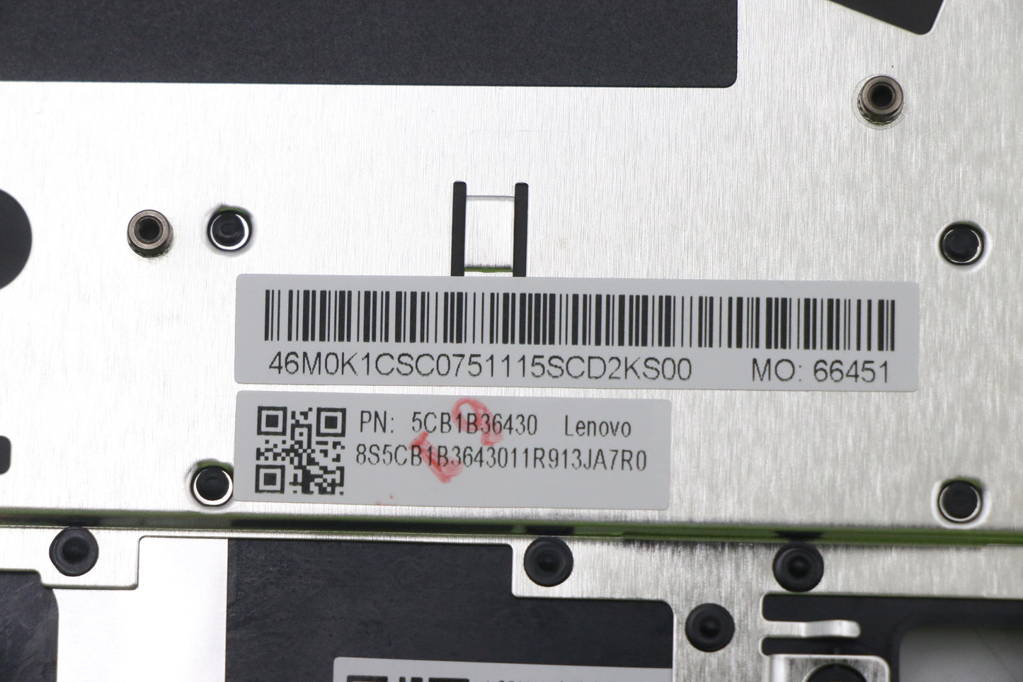 Lenovo C-Cover with Keyboard, USA English, Abyss Blue, Backlight - 5CB1B36430