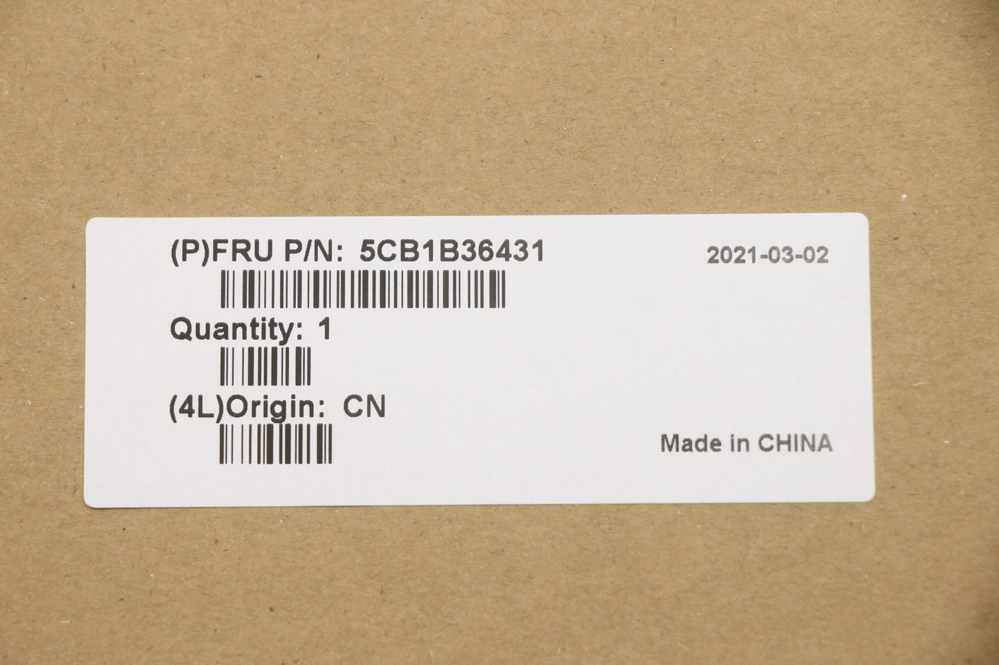 Lenovo Cover Upper Case Asm_Uke W 82H - 5CB1B36431