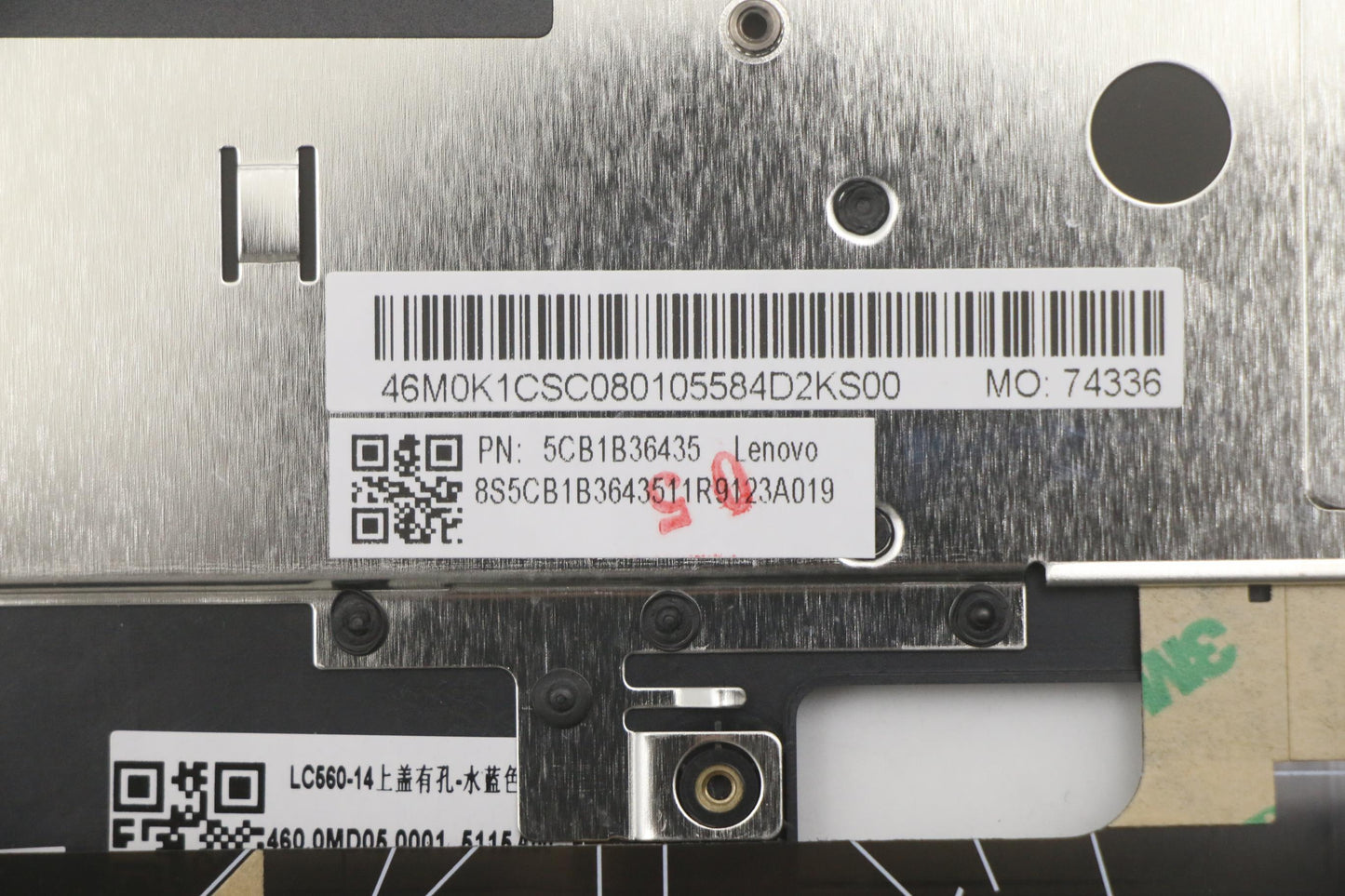 Lenovo Cover Upper Case Asm_Thai W 82 - 5CB1B36435