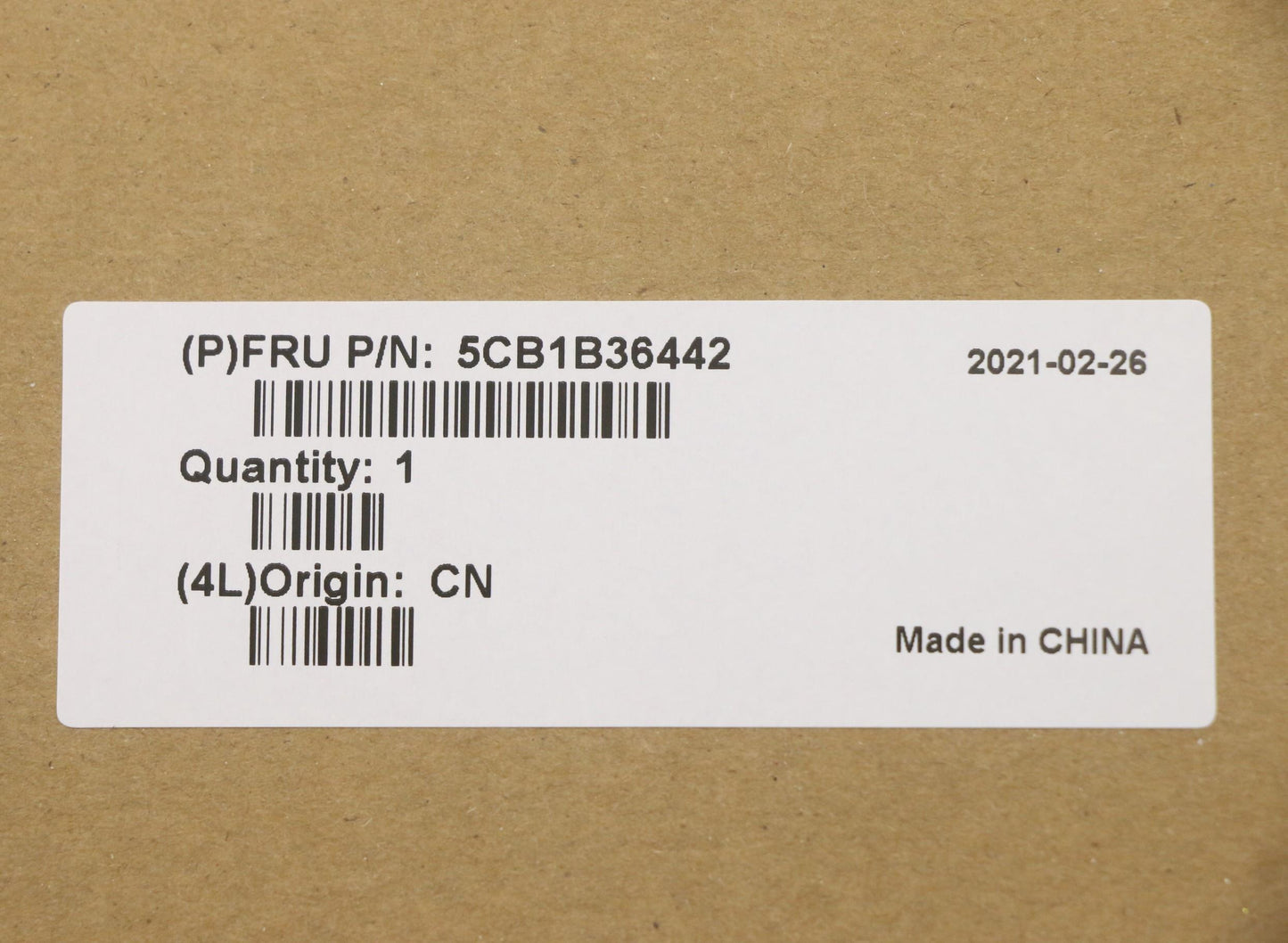 Lenovo Cover Upper Case Asm_Fra W 82H - 5CB1B36442