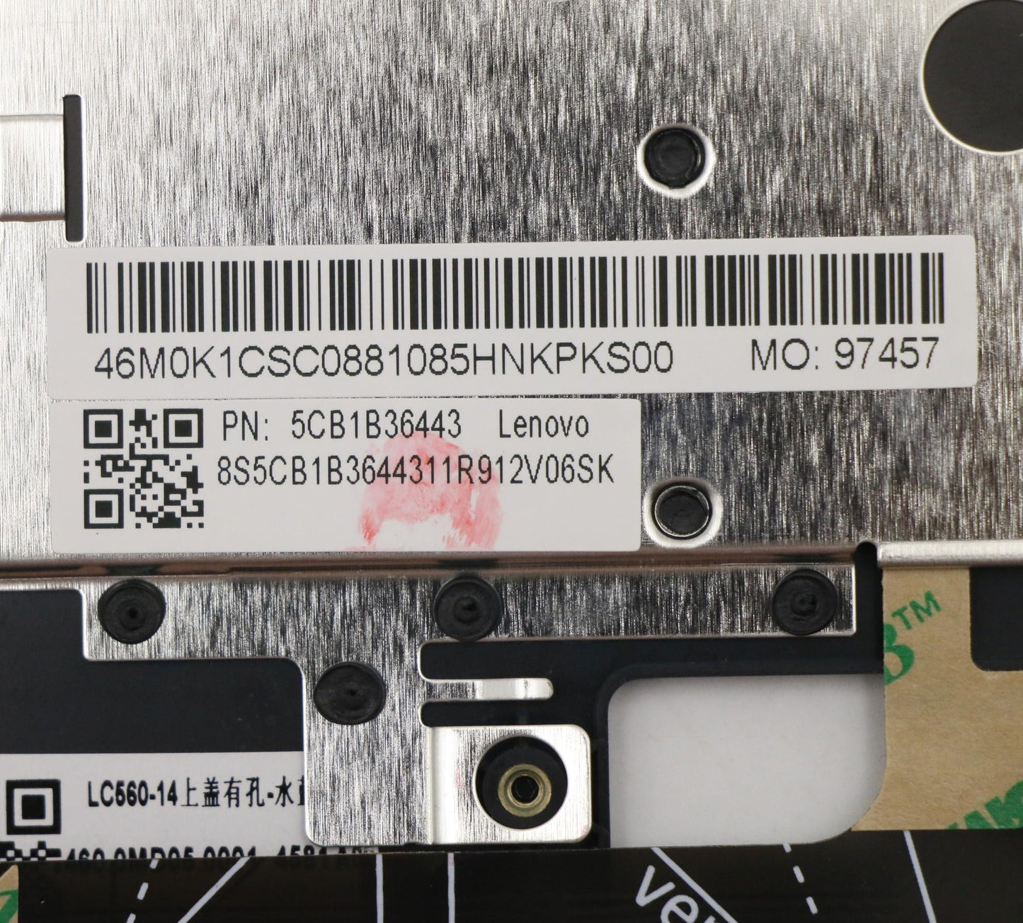 Lenovo Cover Upper Case Asm_Ger W 82H - 5CB1B36443