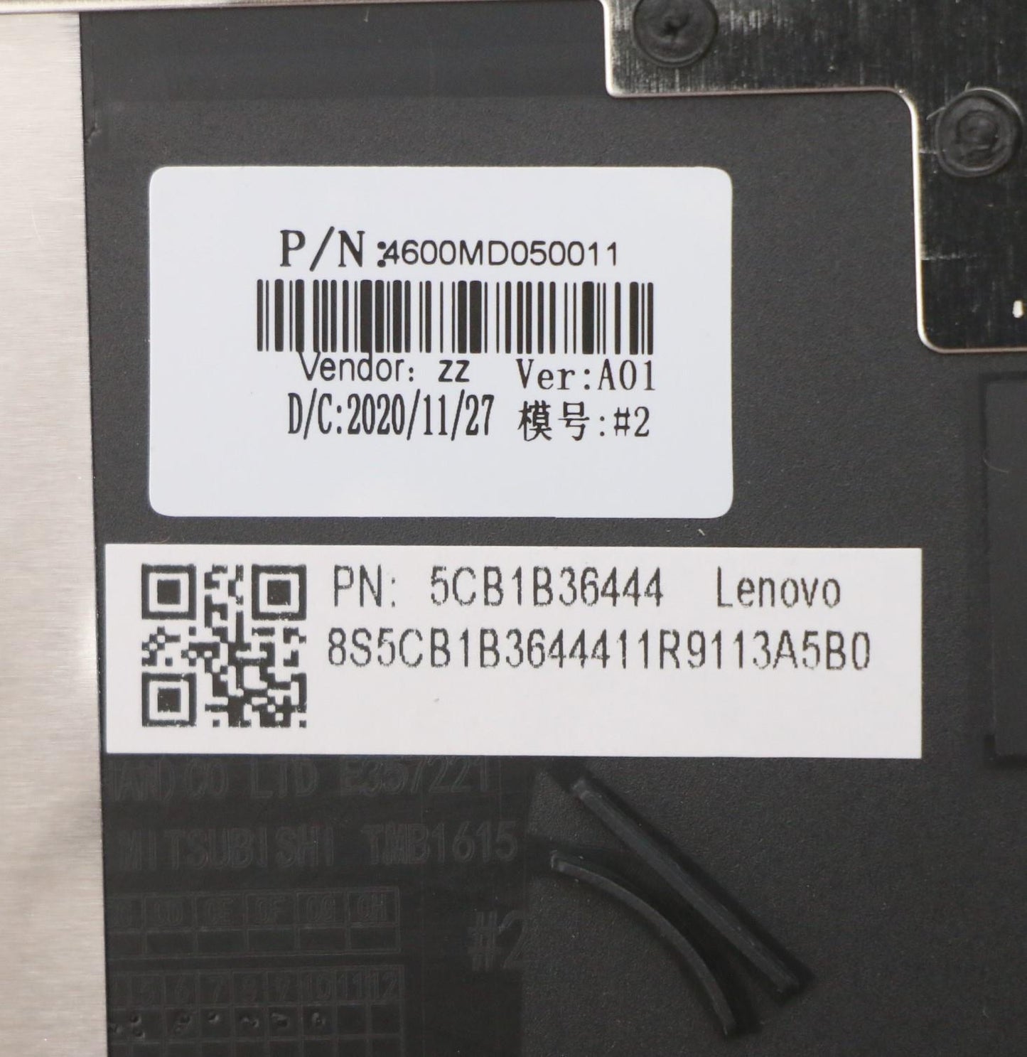 Lenovo Cover Upper Case Asm_Ara W 82H - 5CB1B36444