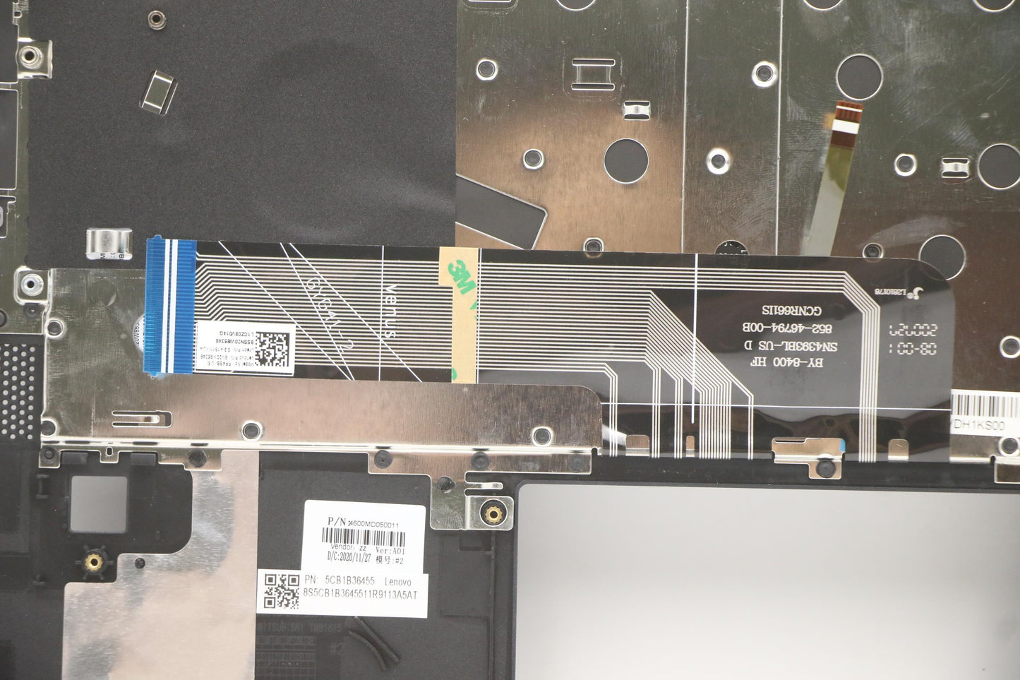 Lenovo Cover Upper Case Asm_Euro Eng - 5CB1B36455