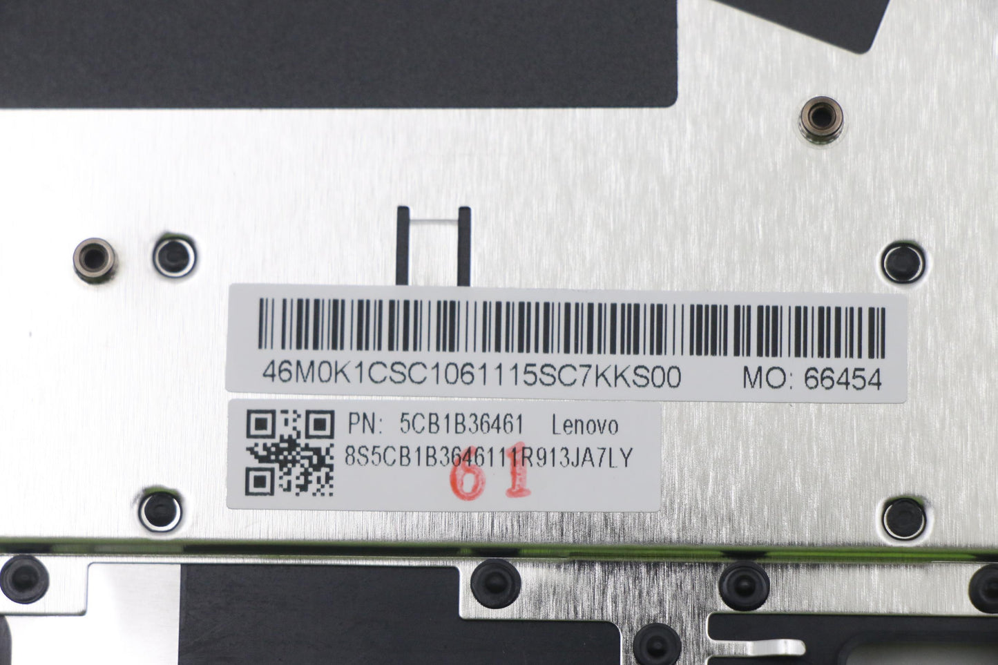 Lenovo C-Cover with Keyboard, USA English, Abyss Blue, Non-Backlit - 5CB1B36461