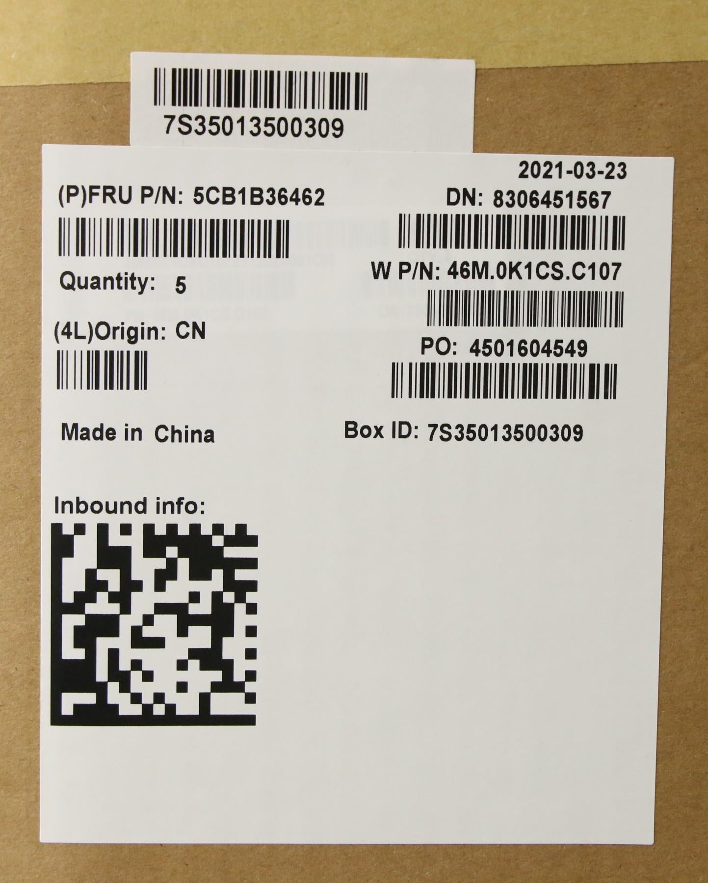 Lenovo Cover Upper Case Asm_Uke W 82H - 5CB1B36462