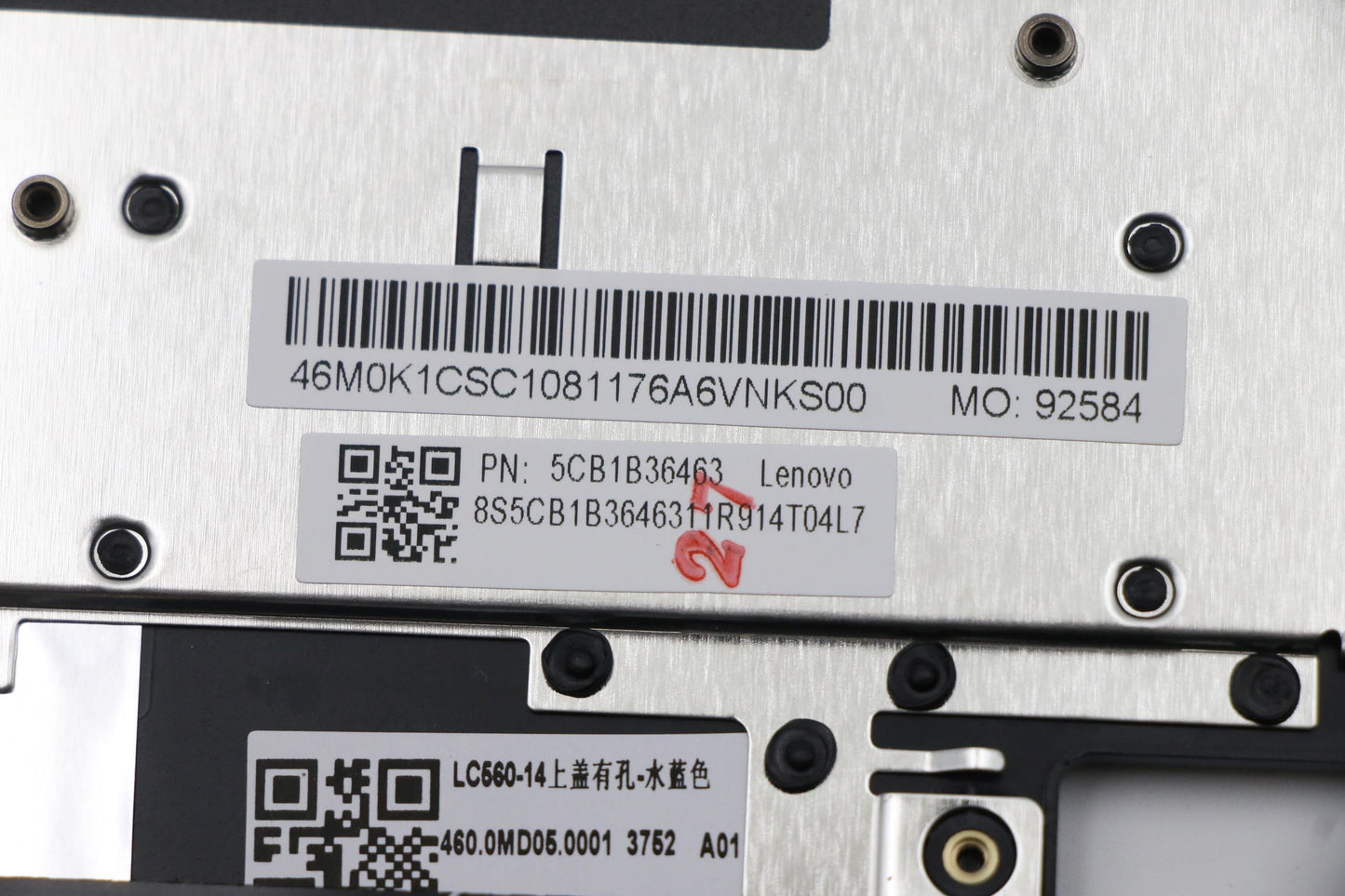 Lenovo Cover Upper Case Asm_Ita W 82H - 5CB1B36463