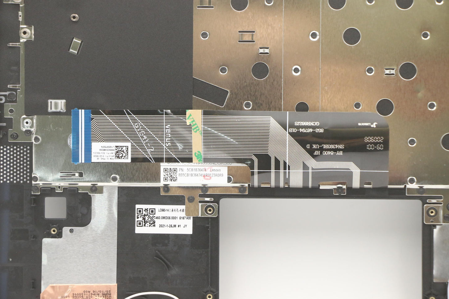 Lenovo Cover Upper Case Asm_Ger W 82H - 5CB1B36474