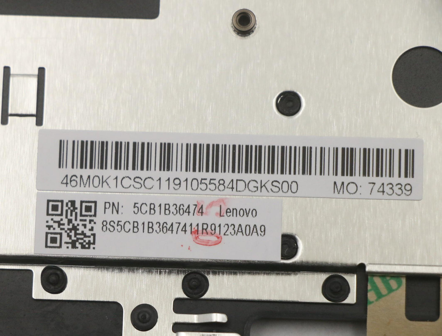 Lenovo Cover Upper Case Asm_Ger W 82H - 5CB1B36474