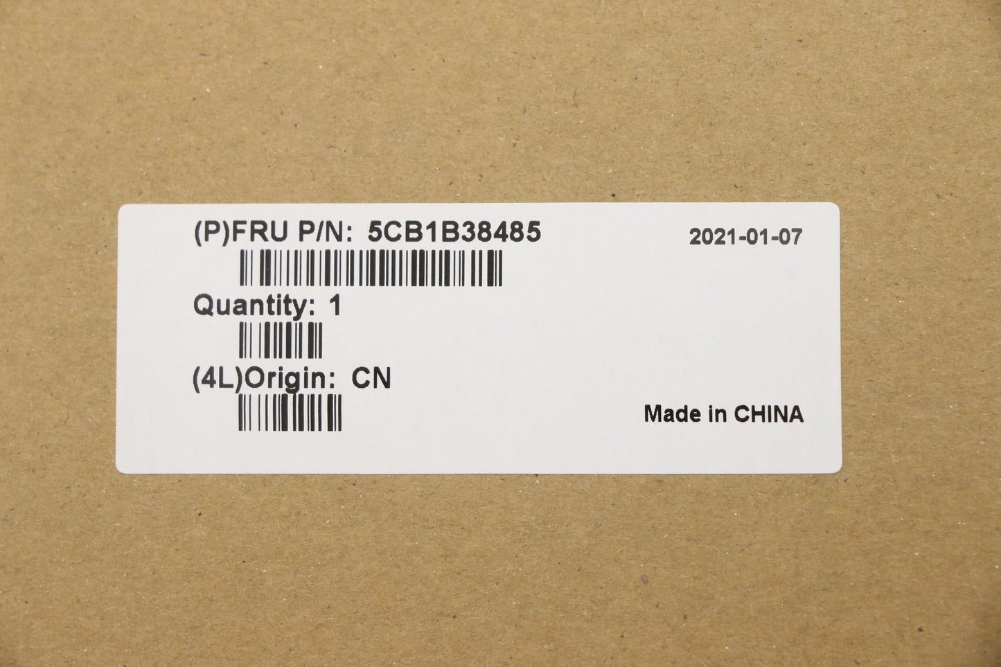 Lenovo Cover Upper Case Asm_Por C 20W - 5CB1B38485