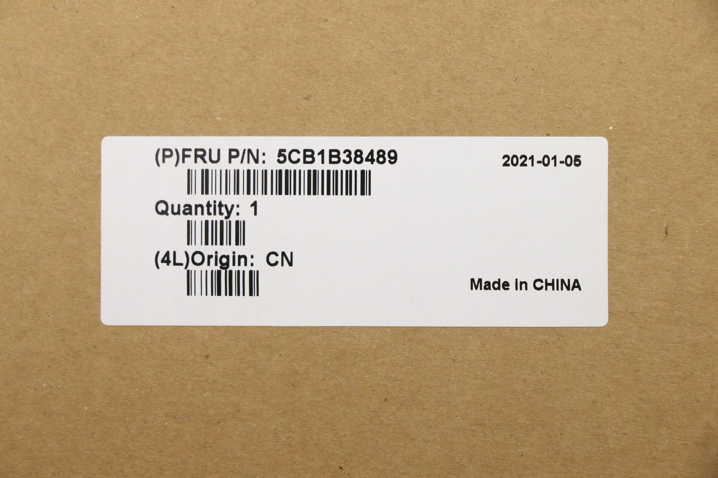 Lenovo Cover Upper Case Asm_Fra C 20W - 5CB1B38489
